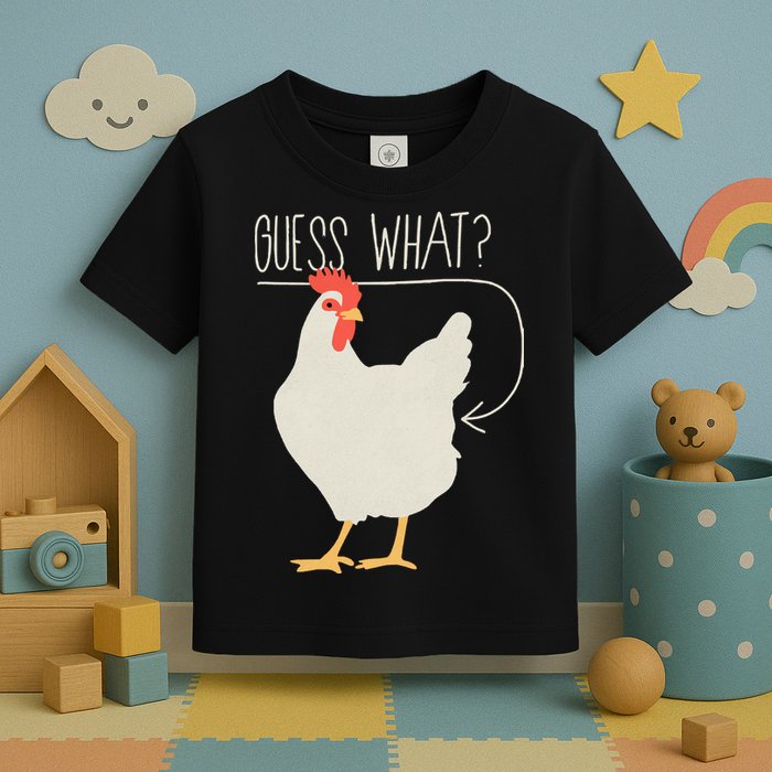 Guess What Chicken Butt Toddler T-Shirt