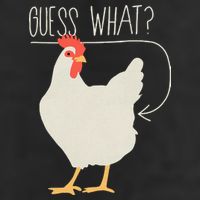 Guess What Chicken Butt Microfiber Hand Towel