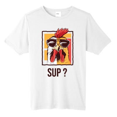 Guess What Chicken Butt Funny Tall Fusion ChromaSoft Performance T-Shirt