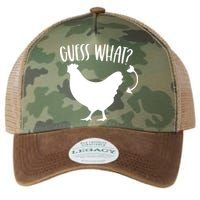 Guess What Chicken Butt Funny Rhyme Song Chicken Lovers Legacy Tie Dye Trucker Hat