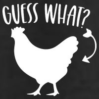 Guess What Chicken Butt Funny Rhyme Song Chicken Lovers 7 Panel Mesh Trucker Snapback Hat