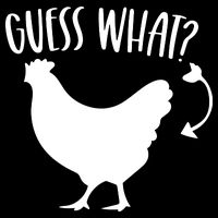 Guess What Chicken Butt Funny Rhyme Song Chicken Lovers Impact Tech Backpack