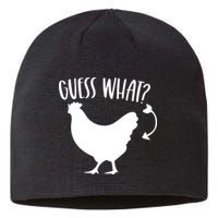 Guess What Chicken Butt Funny Rhyme Song Chicken Lovers Sustainable Beanie