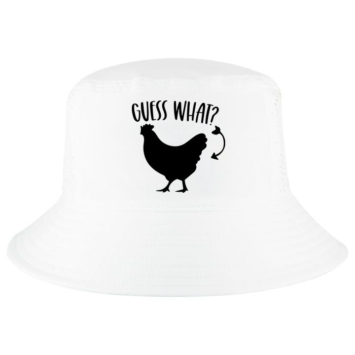 Guess What Chicken Butt Funny Rhyme Song Chicken Lovers Cool Comfort Performance Bucket Hat