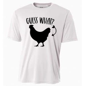 Guess What Chicken Butt Funny Rhyme Song Chicken Lovers Cooling Performance Crew T-Shirt