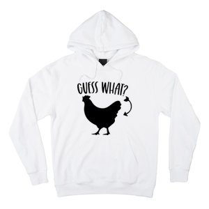 Guess What Chicken Butt Funny Rhyme Song Chicken Lovers Hoodie