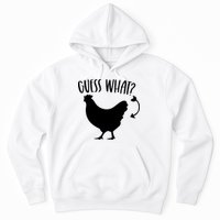 Guess What Chicken Butt Funny Rhyme Song Chicken Lovers Hoodie