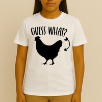 Guess What Chicken Butt Funny Rhyme Song Chicken Lovers T-Shirt