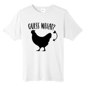 Guess What Chicken Butt Funny Rhyme Song Chicken Lovers Tall Fusion ChromaSoft Performance T-Shirt