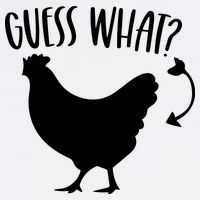 Guess What Chicken Butt Funny Rhyme Song Chicken Lovers Bucket Hat
