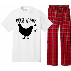 Guess What Chicken Butt Funny Rhyme Song Chicken Lovers Pajama Set