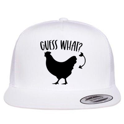 Guess What Chicken Butt Funny Rhyme Song Chicken Lovers Flatbill Hat
