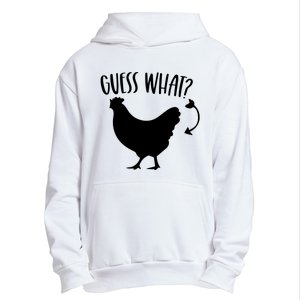 Guess What Chicken Butt Funny Rhyme Song Chicken Lovers Urban Pullover Hoodie