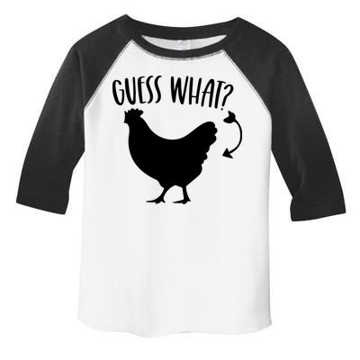 Guess What Chicken Butt Funny Rhyme Song Chicken Lovers Toddler Fine Jersey T-Shirt