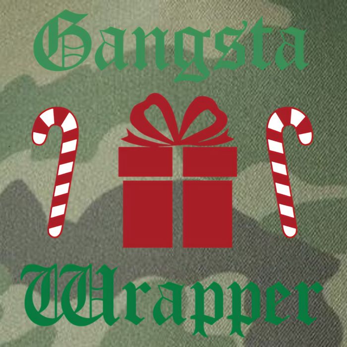 Gangsta Wrapper Christmas Legacy Tie Dye Trucker Hat