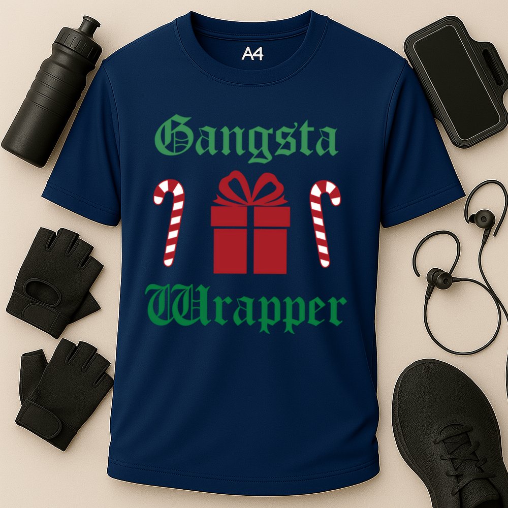 Gangsta Wrapper Christmas Performance Shirt