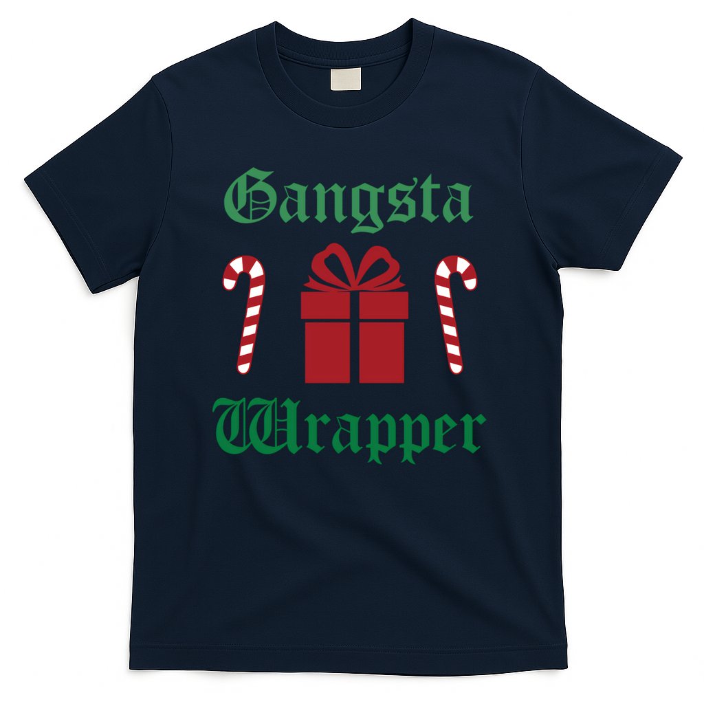 Gangsta Wrapper Christmas T-Shirt