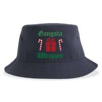Gangsta Wrapper Christmas Sustainable Bucket Hat