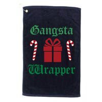 Gangsta Wrapper Christmas Golf Towel