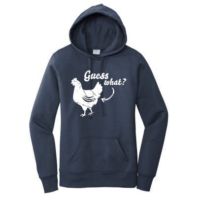 Guess What Chicken Butt Shirts Women's Pullover Hoodie