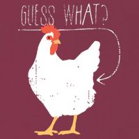Guess What Chicken Butt 16oz Travel Tumbler