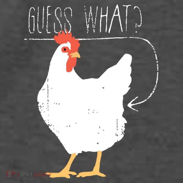 Guess What Chicken Butt Vector Backpack