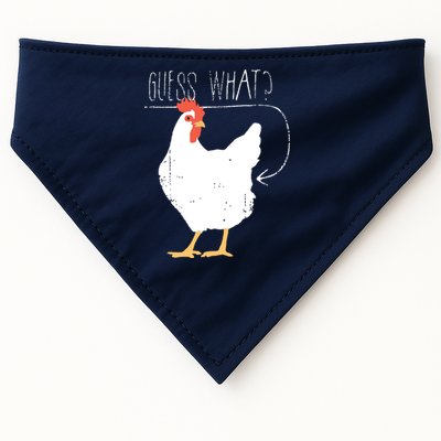Guess What Chicken Butt USA-Made Doggie Bandana