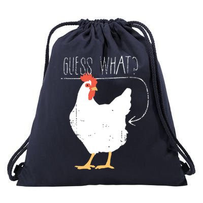 Guess What Chicken Butt Drawstring Bag