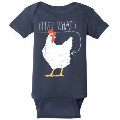 Guess What Chicken Butt Baby Bodysuit