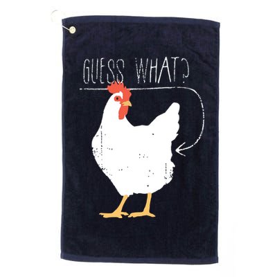 Guess What Chicken Butt Golf Towel