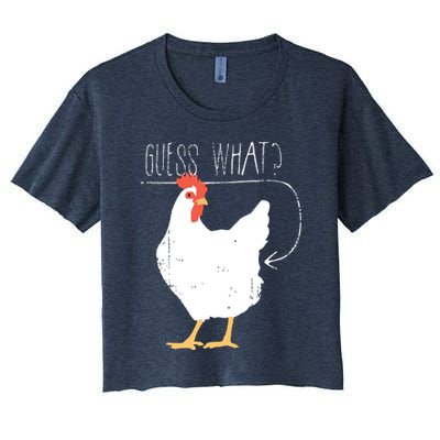 Guess What Chicken Butt Crop Top