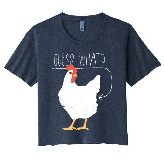 Guess What Chicken Butt Crop Top