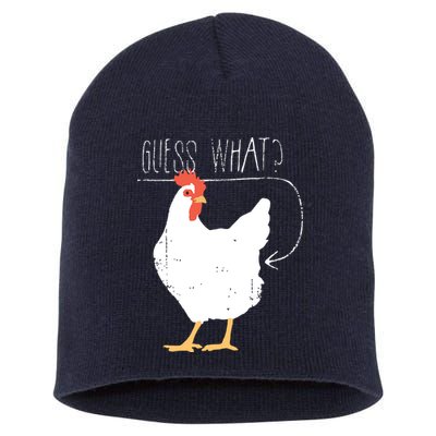 Guess What Chicken Butt Short Acrylic Beanie