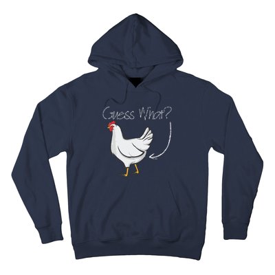 Guess What Chicken Shirts Funny Joking Chicken Gift Hoodie