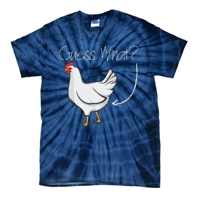 Guess What Chicken Shirts Funny Joking Chicken Gift Tie-Dye T-Shirt