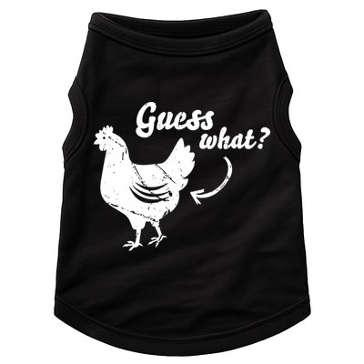 Guess What Chicken Butt The Original Distressed Look Doggie Tank
