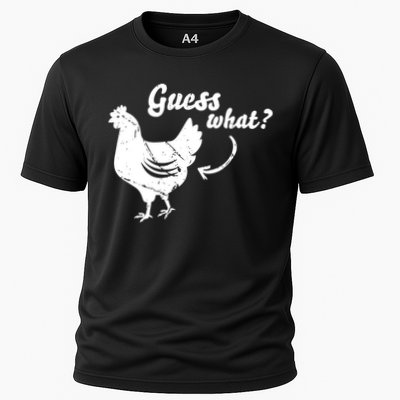 Guess What Chicken Butt The Original Distressed Look Performance Shirt