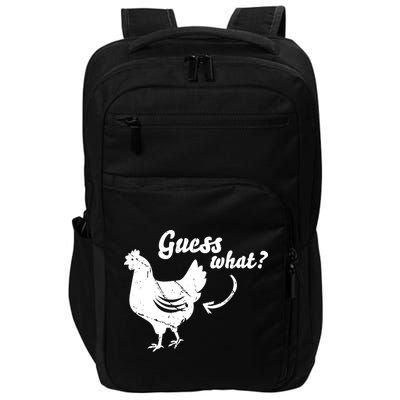 Guess What Chicken Butt The Original Distressed Look Impact Tech Backpack