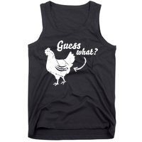 Guess What Chicken Butt The Original Distressed Look Tank Top