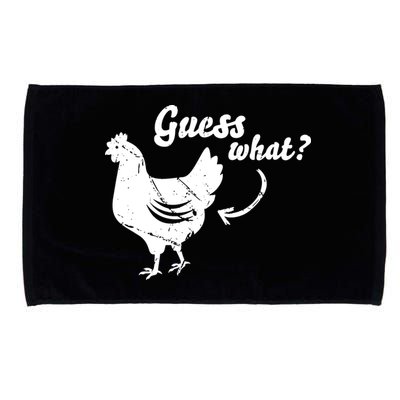 Guess What Chicken Butt The Original Distressed Look Microfiber Hand Towel