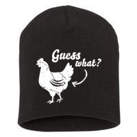 Guess What Chicken Butt The Original Distressed Look Short Acrylic Beanie