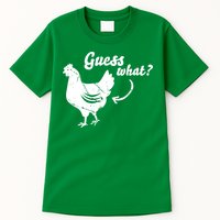 Guess What Chicken Butt The Original Distressed Look Tall T-Shirt
