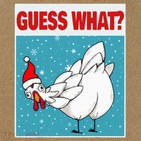 Guess What Chicken Butt Funny Egg & Chicken Farmer Christmas Cotton Canvas Backpack