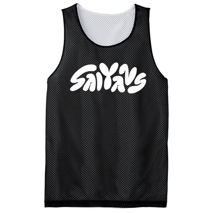 Grefg Wearing CorazóN Saiyans V.2 Mesh Reversible Basketball Jersey Tank