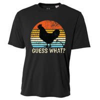 Guess What Chicken Butt! Farm Joke Funny Cooling Performance Crew T-Shirt