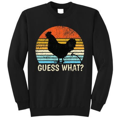 Guess What Chicken Butt! Farm Joke Funny Sweatshirt