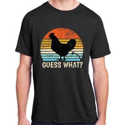 Guess What Chicken Butt! Farm Joke Funny Adult ChromaSoft Performance T-Shirt