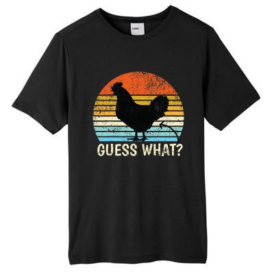 Guess What Chicken Butt! Farm Joke Funny Tall Fusion ChromaSoft Performance T-Shirt