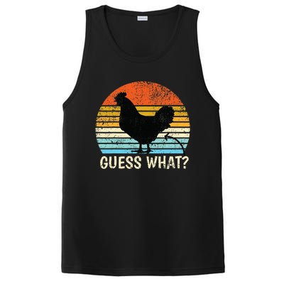 Guess What Chicken Butt! Farm Joke Funny PosiCharge Competitor Tank