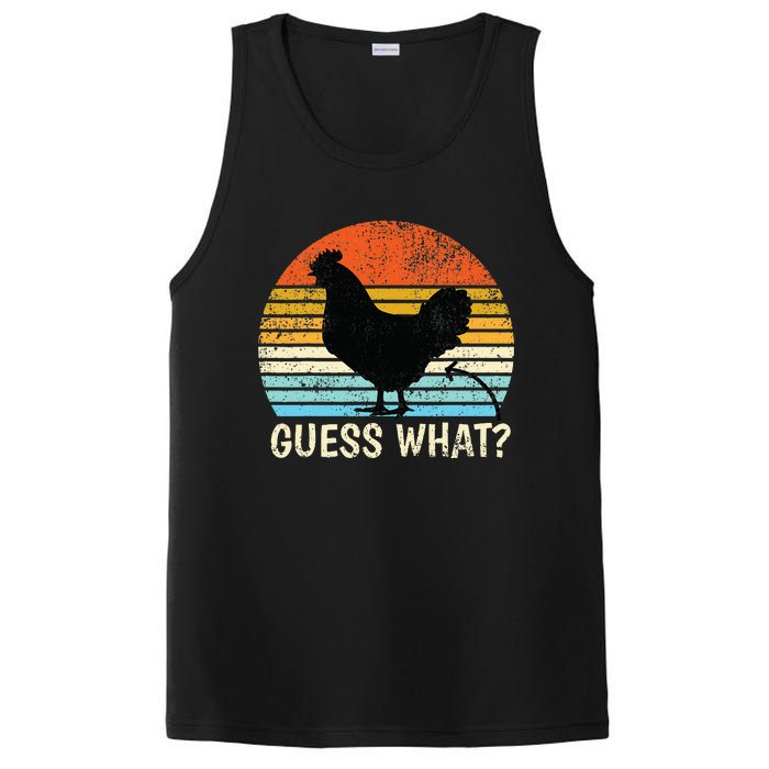 Guess What Chicken Butt! Farm Joke Funny PosiCharge Competitor Tank